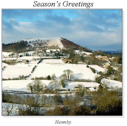 Hawnby Christmas Square Cards